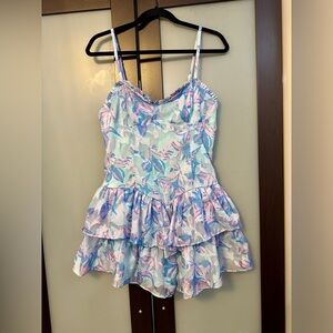 Pastel Floral Dress Size M